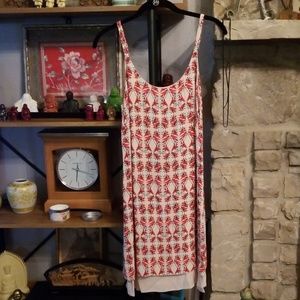 Cabi spaghetti strap graphic dress